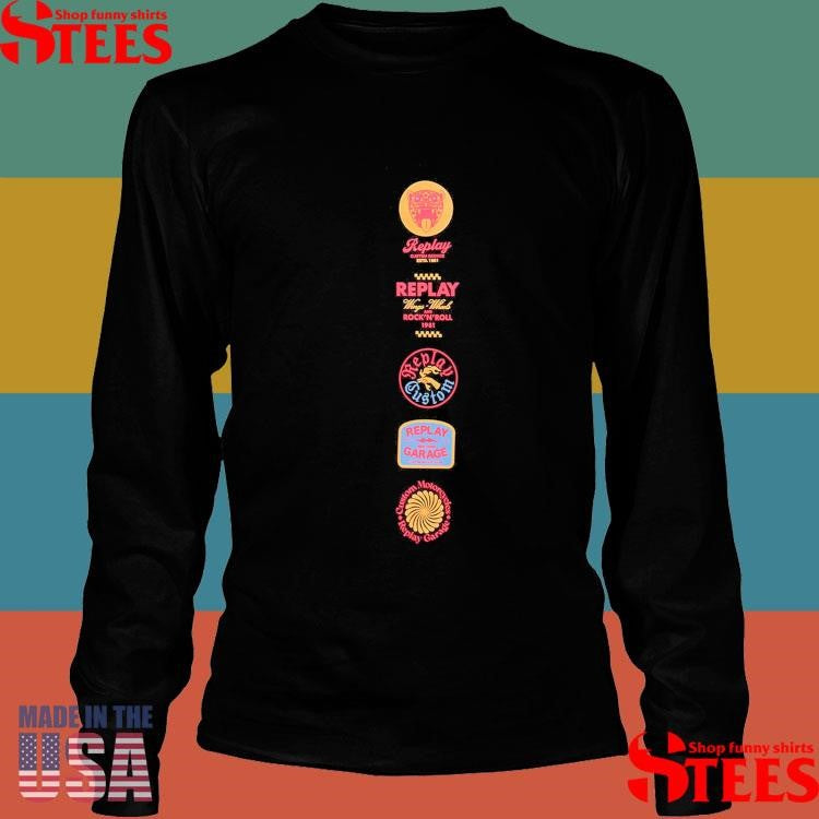 The Replay William Badge Shirts