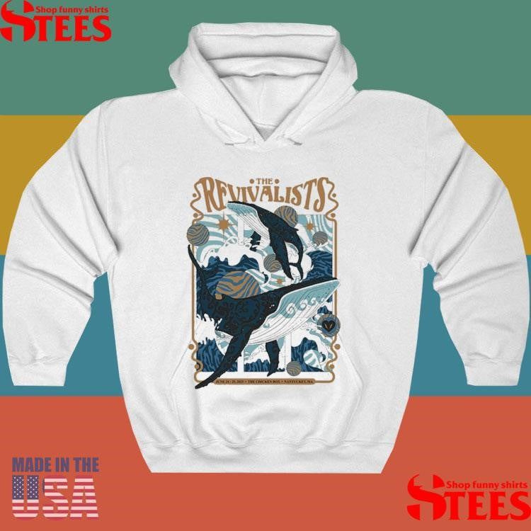 The Revivalists The Chicken Box Show On June 24-25 2025 At The Chicken Box In Nantucket Ma Whale Shirts