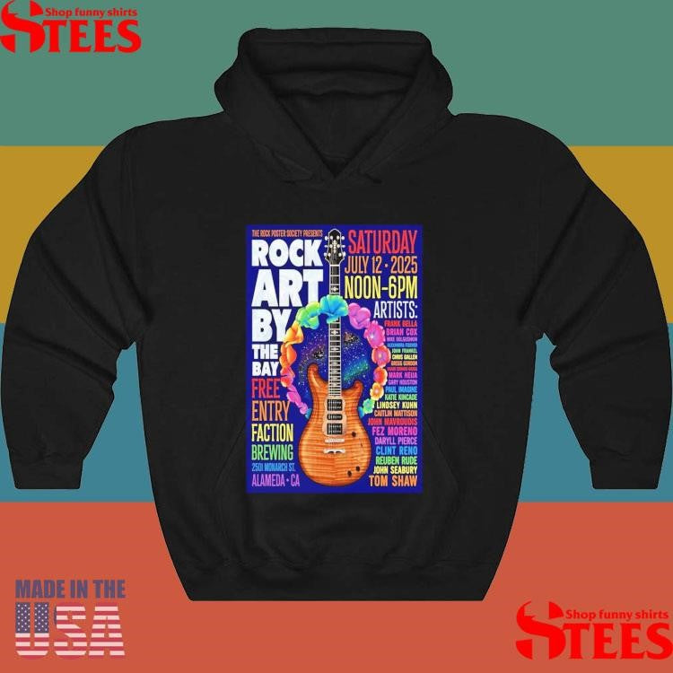The Rock Poster Society Alameda Ca July 12th 2025 T-shirt