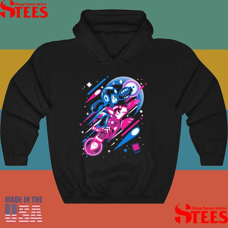 The Rockman Is Here Mega Man T-shirt