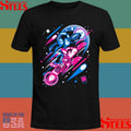 The Rockman Is Here Mega Man T-shirt