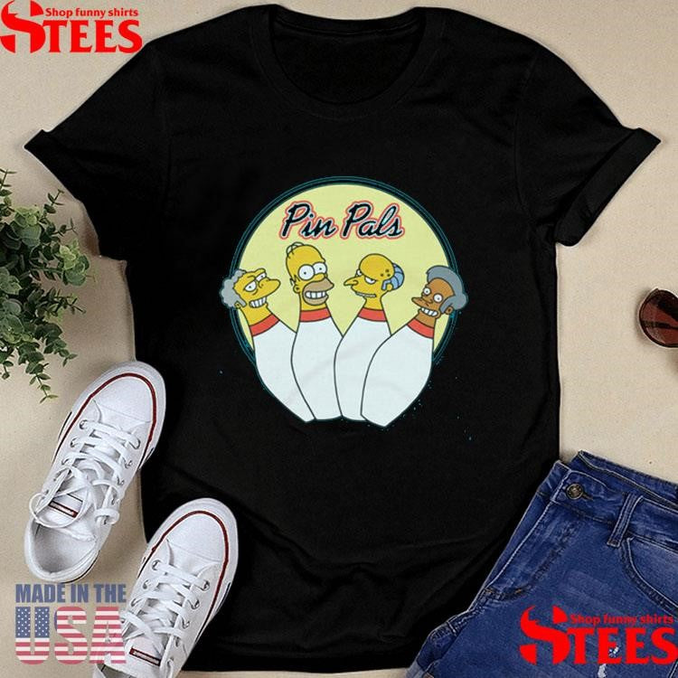 The Simpsons Pin Pals T-shirt