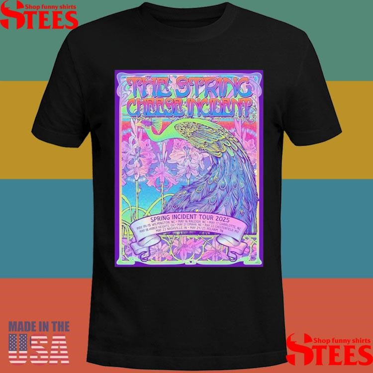 The String Cheese Incident Greenfield Lake Amphitheater Wilmington, Nc May 14-15 2025 Shirts