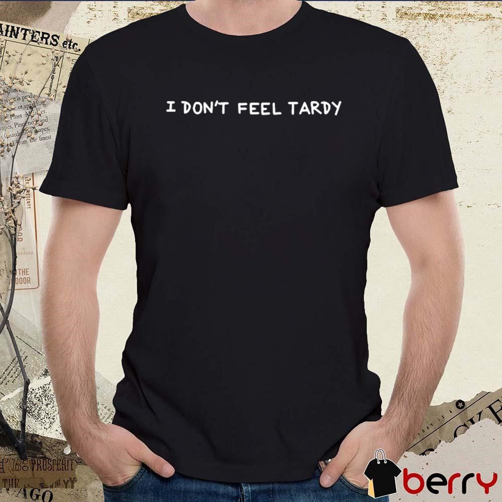 The Tapes Archive Dweezil Zappa Wearing I Don’t Feel Tardy t-shirt