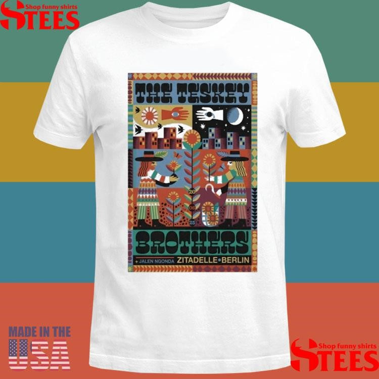 The Teskey Brothers June 20 2025 Jalen Ngonda Zitadelle Berlin Germany Concert T-shirt
