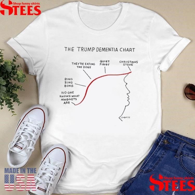 The Trump Dementia Chart T-shirt