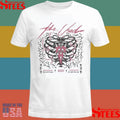 The Used Spike Heart Rib Cage Shirts