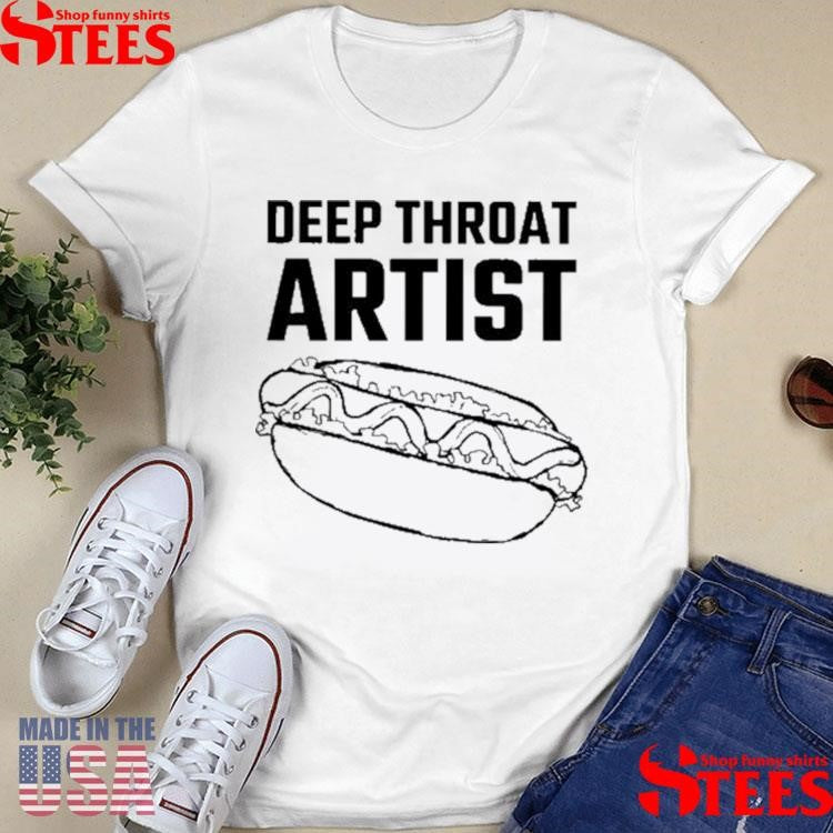 The Vulgar Chef Deep Throat Artist T-shirt