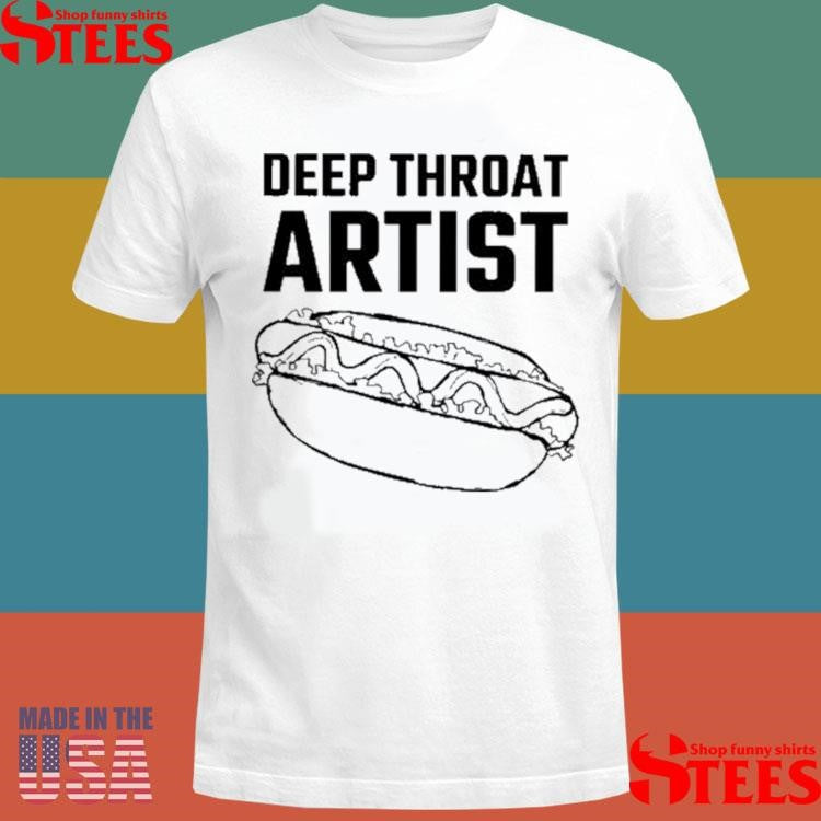 The Vulgar Chef Deep Throat Artist T-shirt