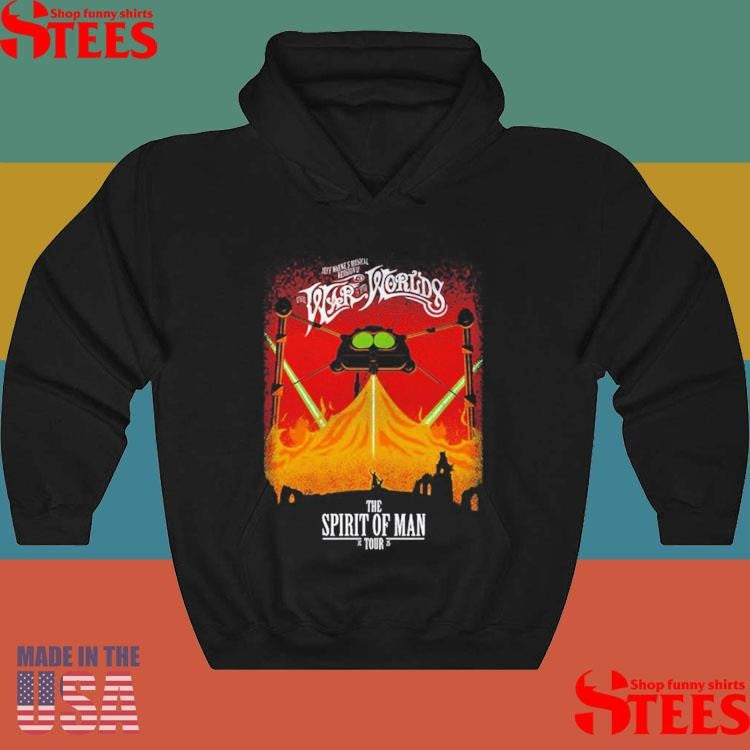 The War Of The Worlds Uk Spirit Of Man Tour 2025 Shirts