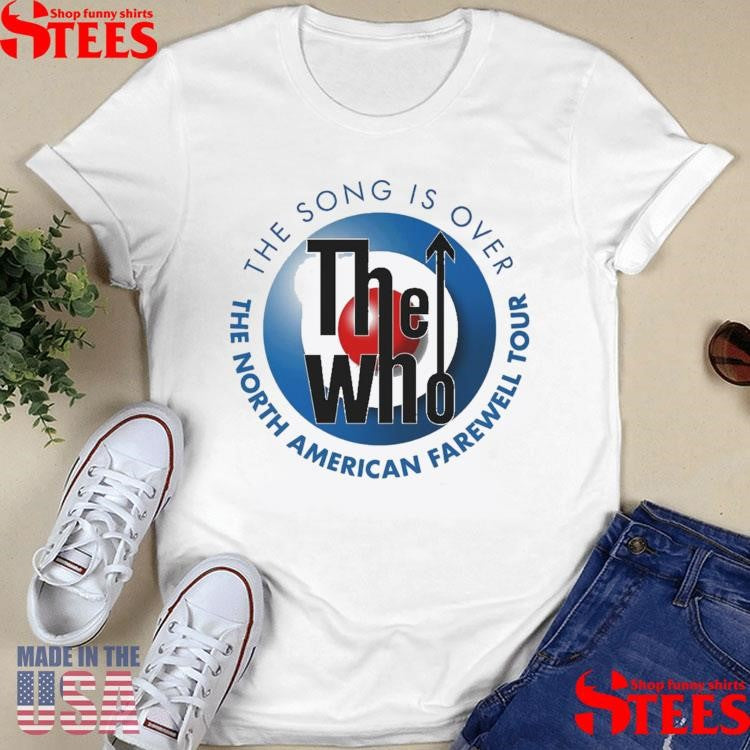The Who North American Farewell Tour 2025 Shirts