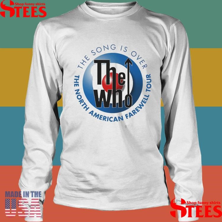 The Who North American Farewell Tour 2025 Shirts