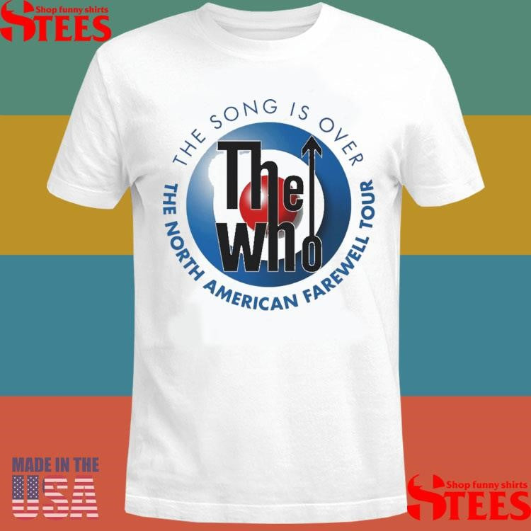 The Who North American Farewell Tour 2025 Shirts