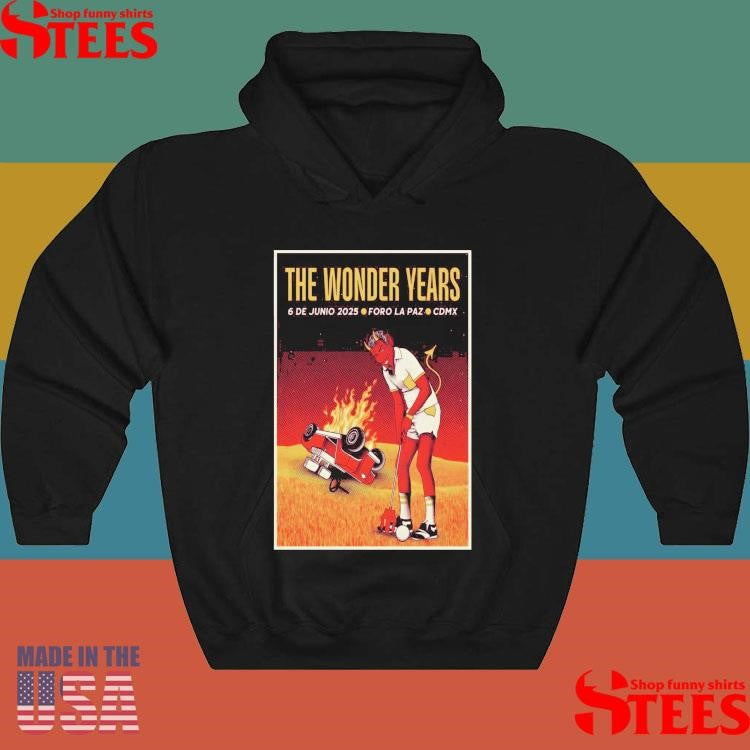 The Wonder Years Jun 6 2025 Foro La Paz, Mexico City, Mx Shirts