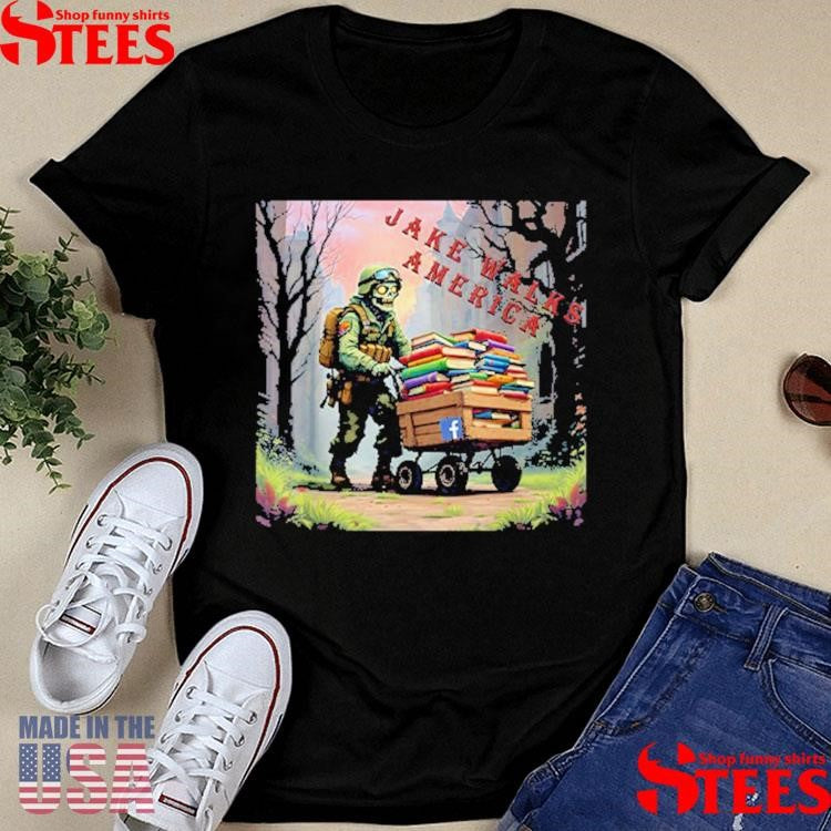 The Zombie Pusher Jake Walks America Shirts