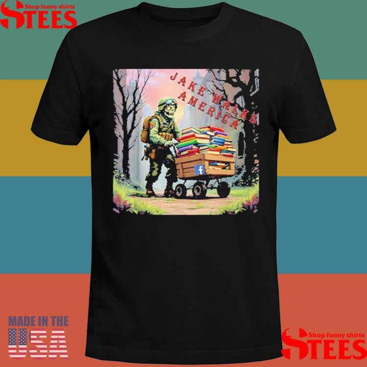 The Zombie Pusher Jake Walks America Shirts