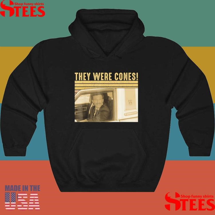 They Were Cones Joke Driver Sepia T-shirt