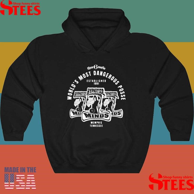 Three 6 Mafia World’s Most Dangerous Posse Shirts