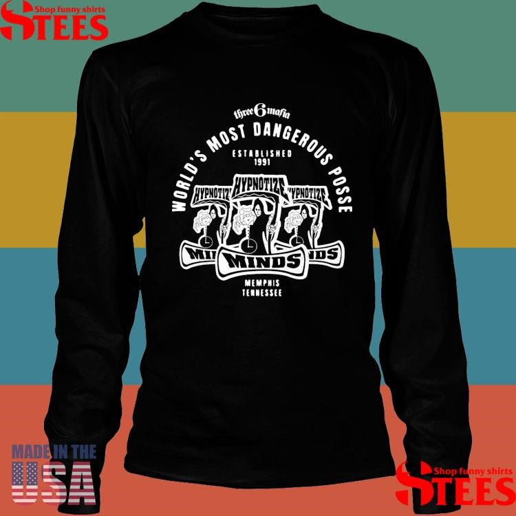 Three 6 Mafia World’s Most Dangerous Posse Shirts