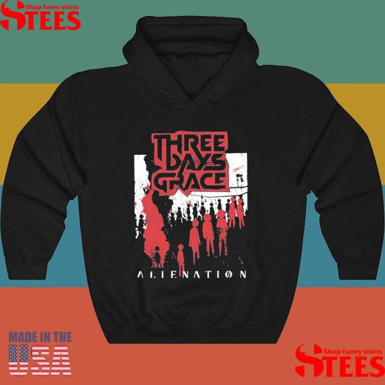 Three Days Grace Alienation 2025 Tour Shirts