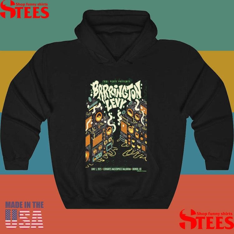 Thursday 05 June 2025 Barrington Levy Tour Denver, Co T-shirt