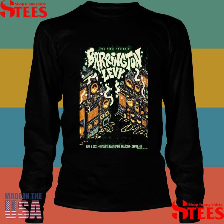 Thursday 05 June 2025 Barrington Levy Tour Denver, Co T-shirt