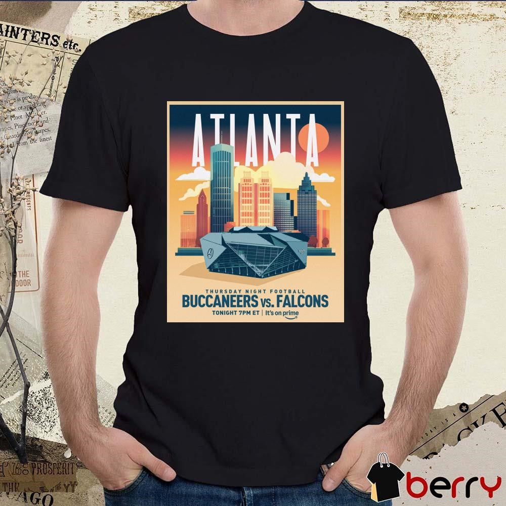 Thursday Night Football Tampa Bay Buccaneers vs Atlanta Falcons Tonight 7PM ET Poster t-shirt