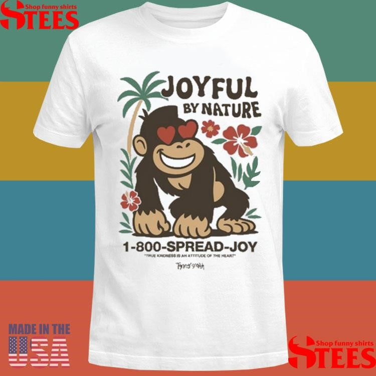Tism Joyful By Nature Island T-shirt