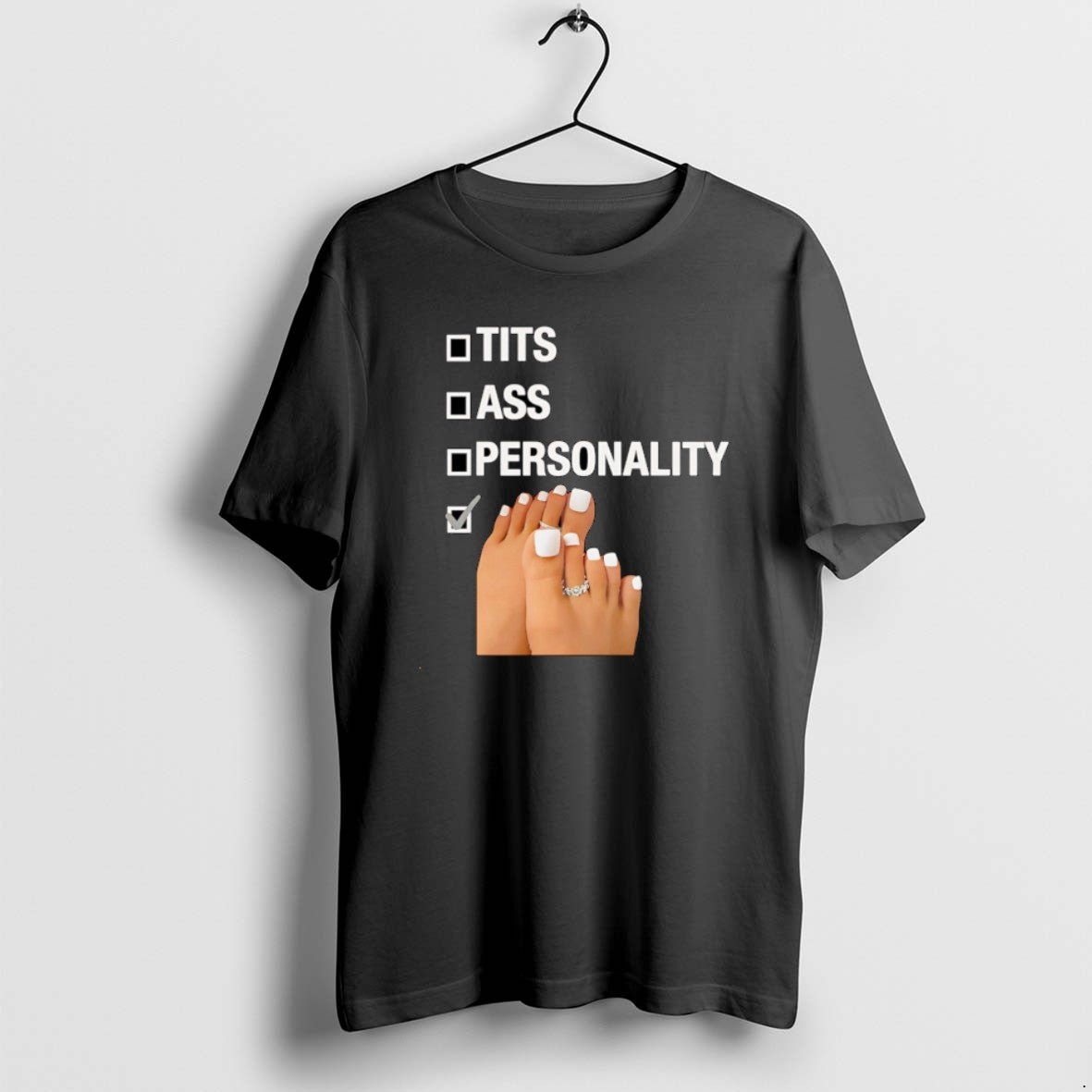 Official Tits Ass Personality Toes Checklist Christmas T-Shirts, Hoodie, Sweatshirt | CiraTrend.com
