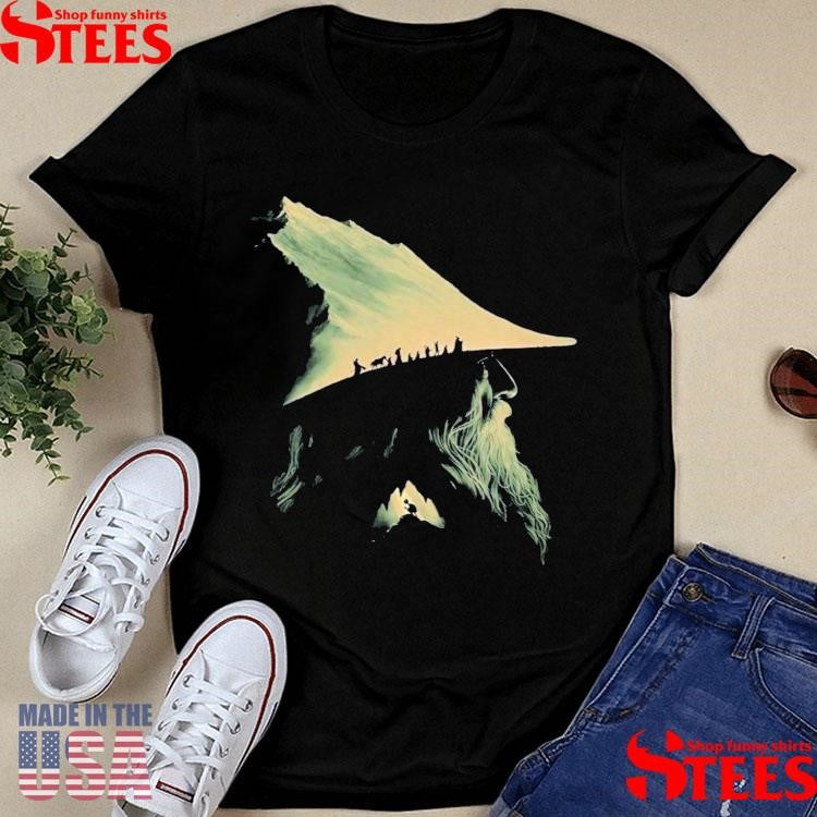 Tolkien Universe LoTR poster by Phantom City T-shirts