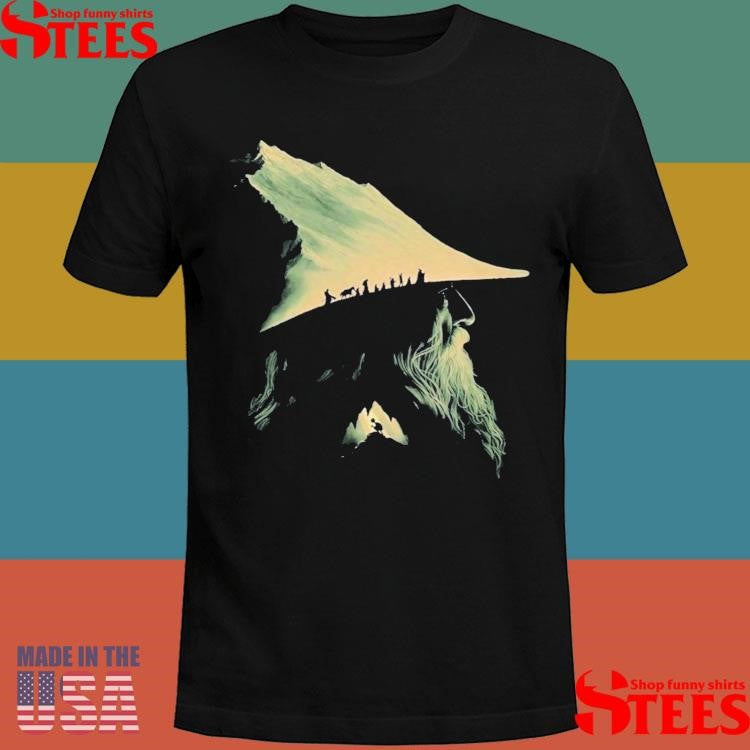 Tolkien Universe LoTR poster by Phantom City T-shirts