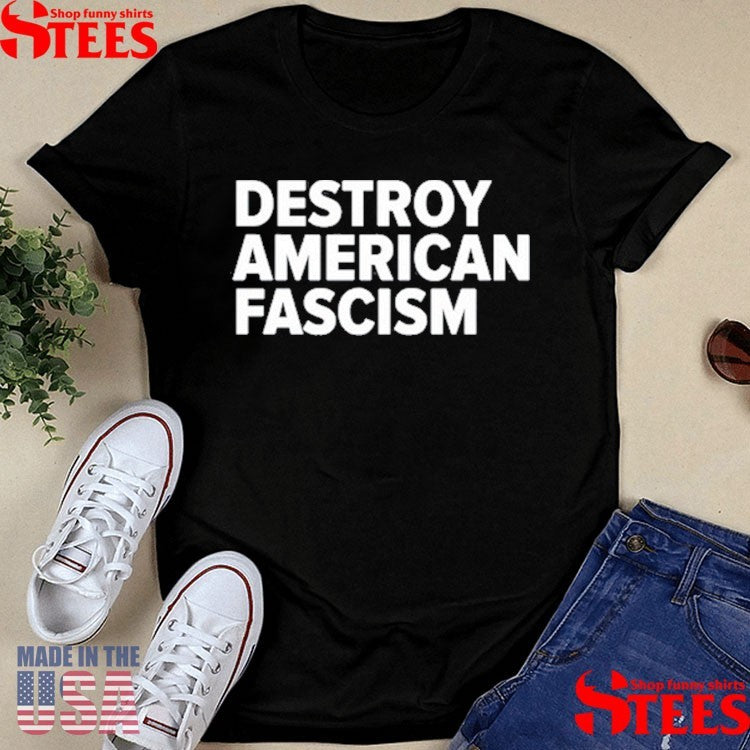 Tom Morello Destroy American Fascism Shirts