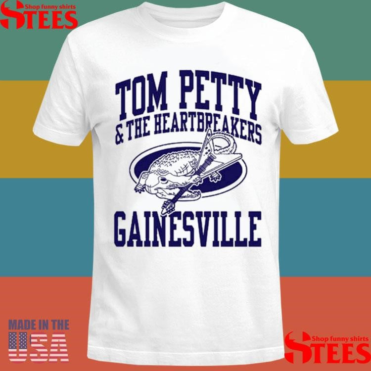 Tom Petty & The Heartbreakers Gainesville Florida Gator Shirts