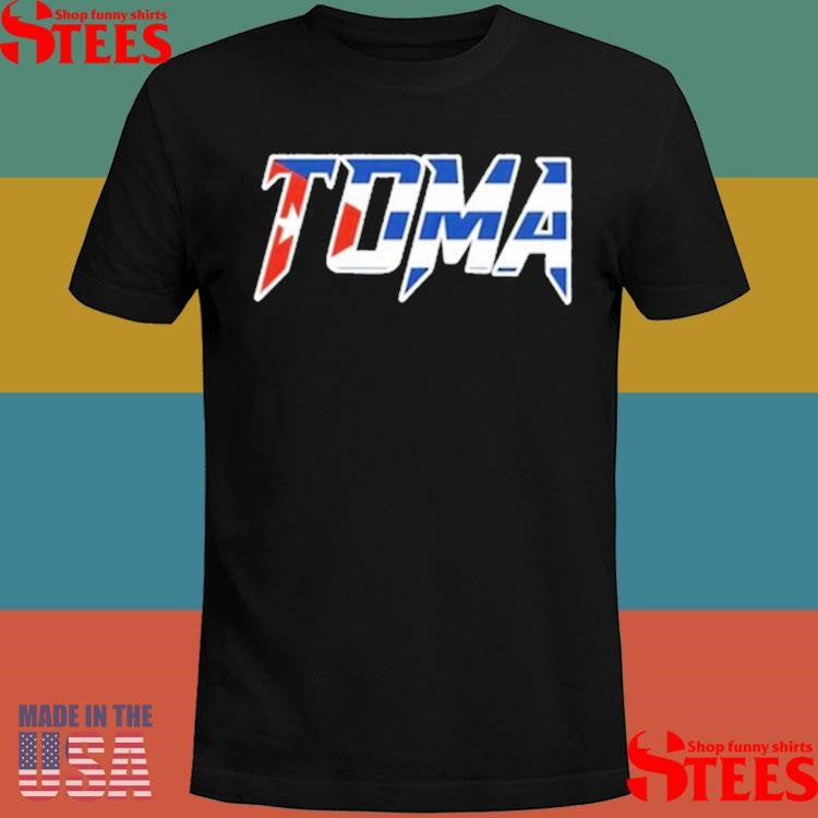 Toma With Cuba Colors T-shirt