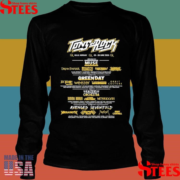 Tons Of Rock June 25-28 2025 Oslo Norway T-shirt