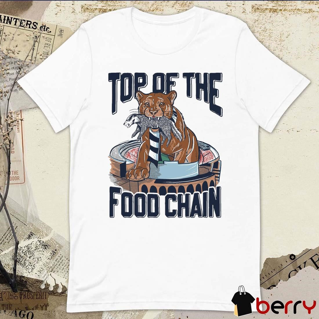 Of The Food Chain Penn State Nittany Lions Vs Wisconsin Badgers t-shirt