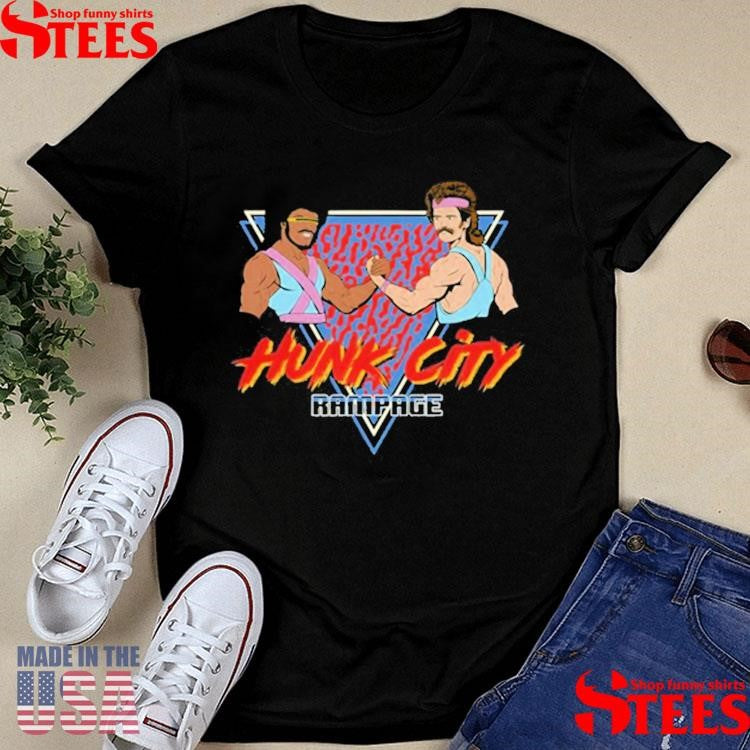 Torfi Frans Olafsson Hunk City Rampage Shirts