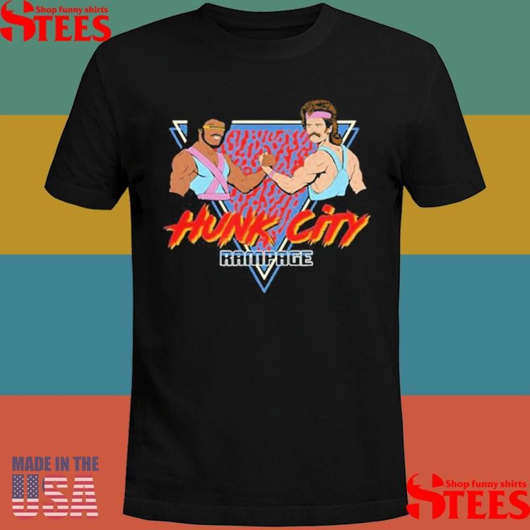 Torfi Frans Olafsson Hunk City Rampage Shirts