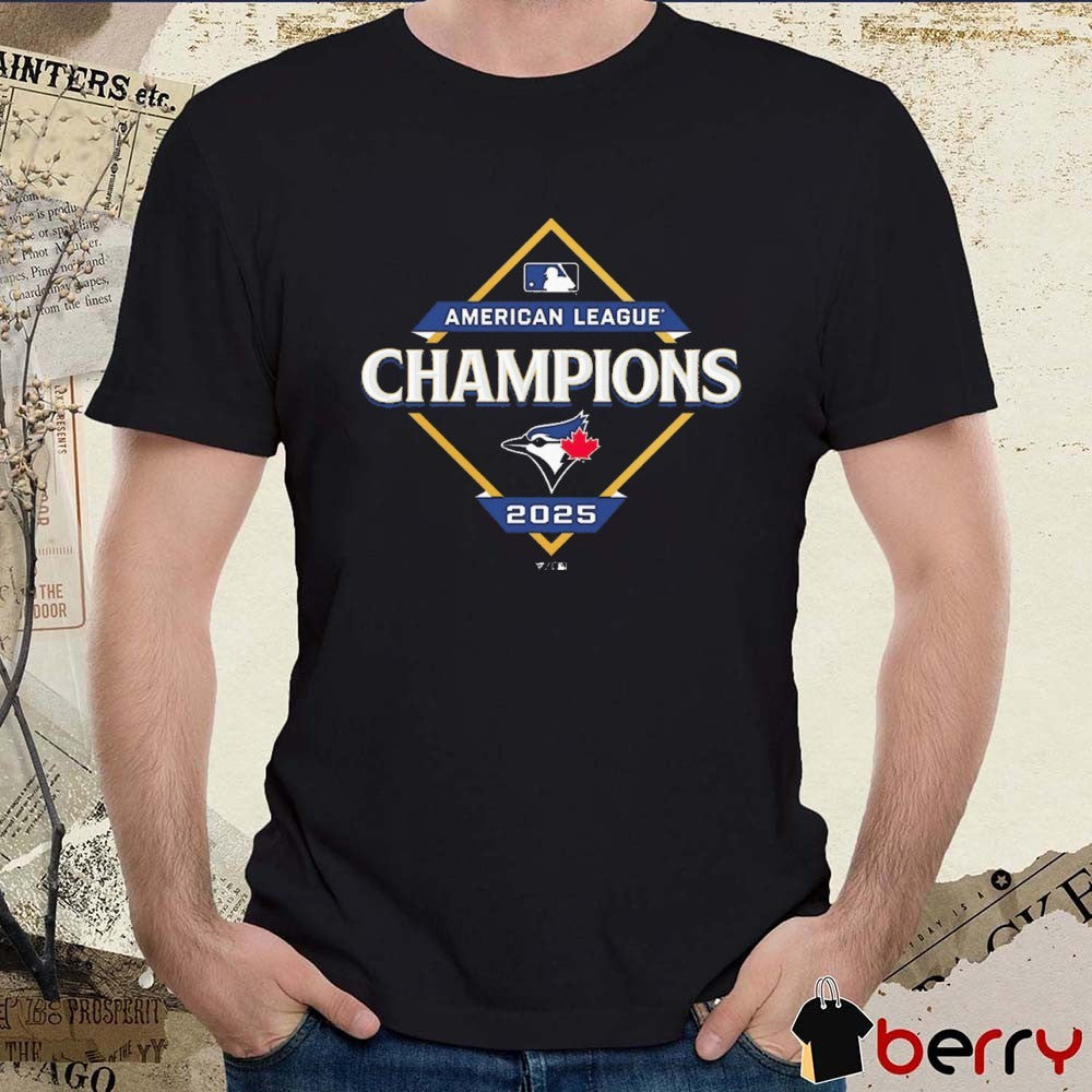 Toronto Blue Jays MLB 2025 American League Champions Locker Room t-shirt