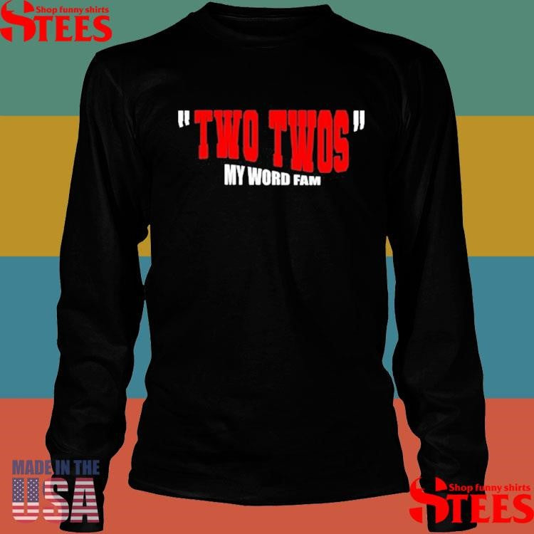 Toronto Tide Two Twos My Word Fam T-shirt