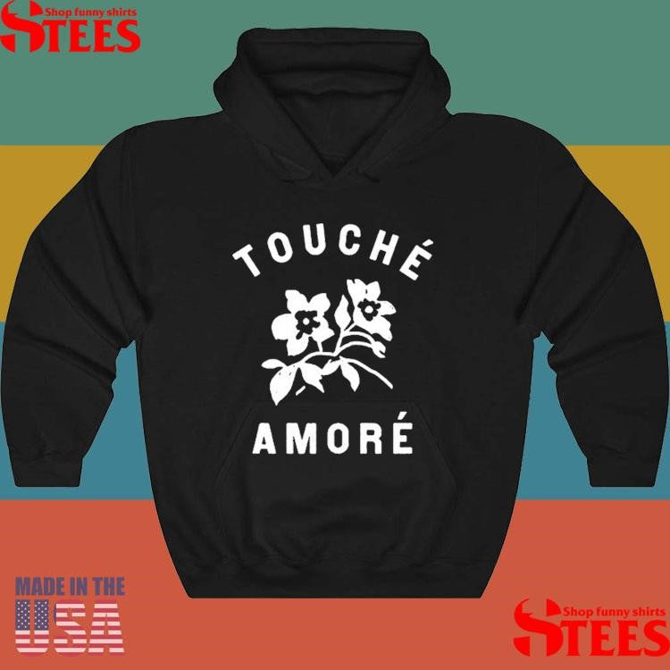 Touché Amoré It Was Time This Whole Time 2025 Navy T-shirt