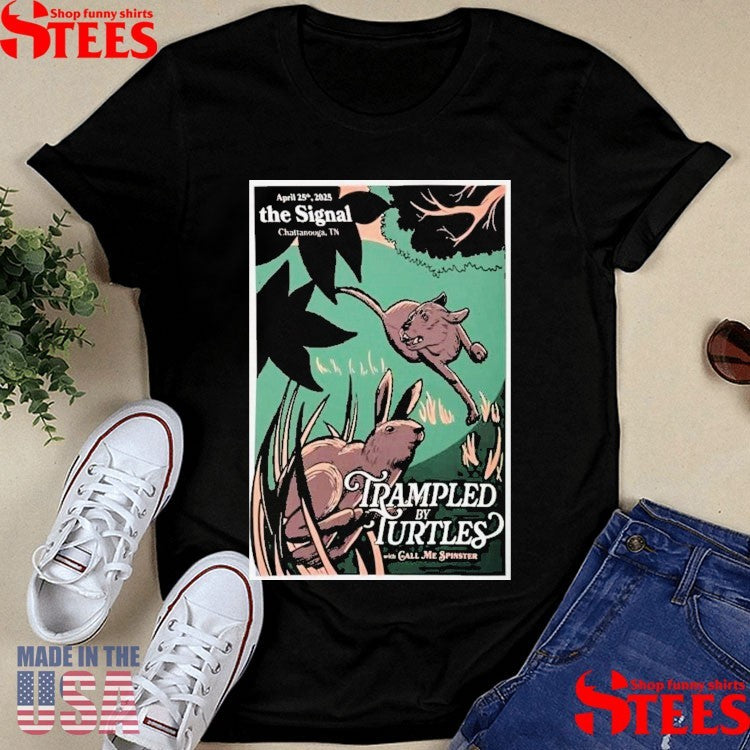 Trampled By Turtles At The Signal On April 25 2025 Poster Shirts