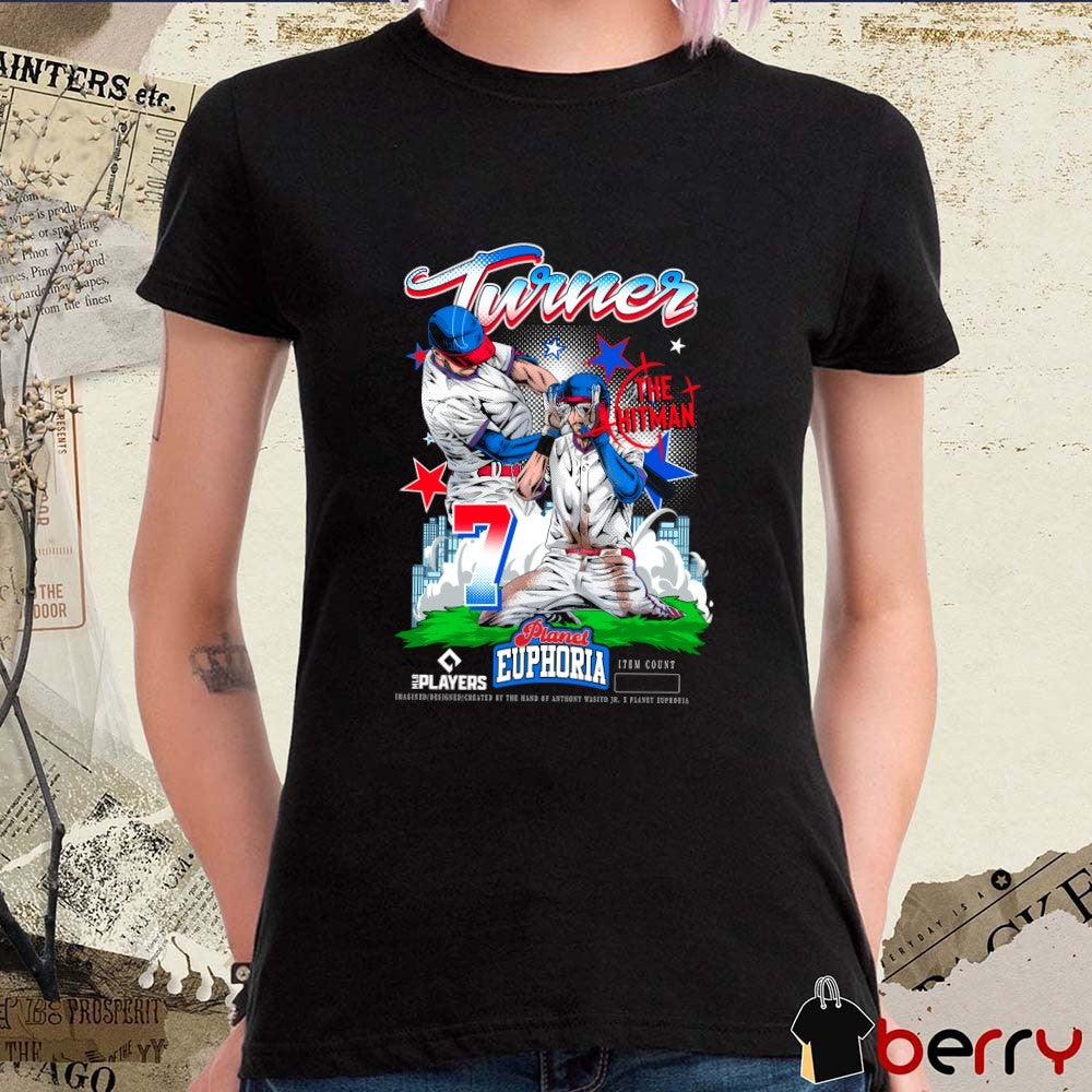 Trea Turner Philadelphia Phillies MLB 2026 Planet Euphoria Art t-shirt