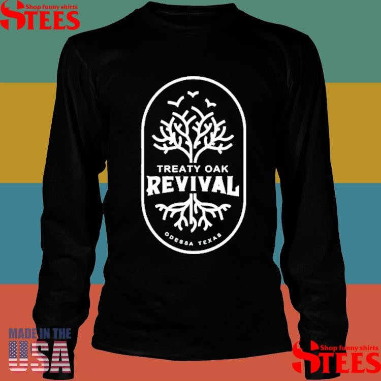 Treaty Oak Revival Flag Shirts
