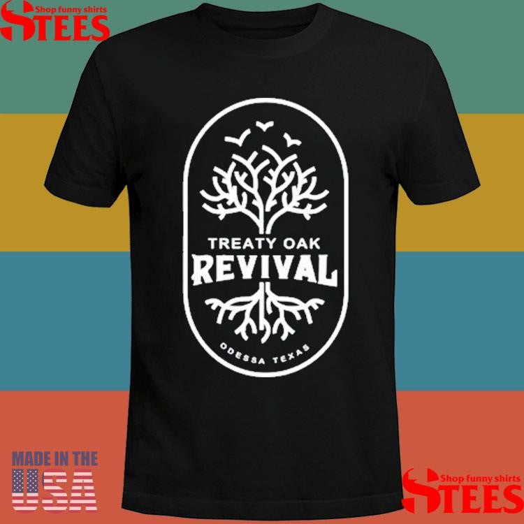 Treaty Oak Revival Flag Shirts