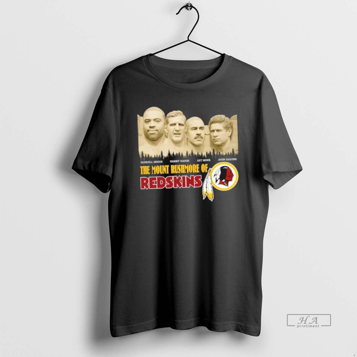 Official Trendy Green Baugh Monk Riggins The Mount Rushmore Of Washington Commanders