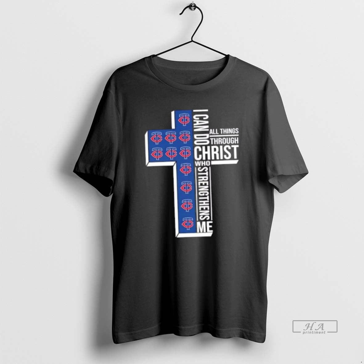 Official Trendy I Can Do All Things Through Christ Who Strengthens Me Minnesota Twins Baseball