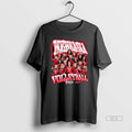 Official Trendy Nebraska Huskers 2025 Volleyball Team Picture Long Sleve
