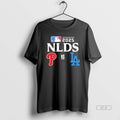 Official Trendy Philadelphia Phillies Vs Los Angeles Dodgers 2025 Mlb Nlds Matchup