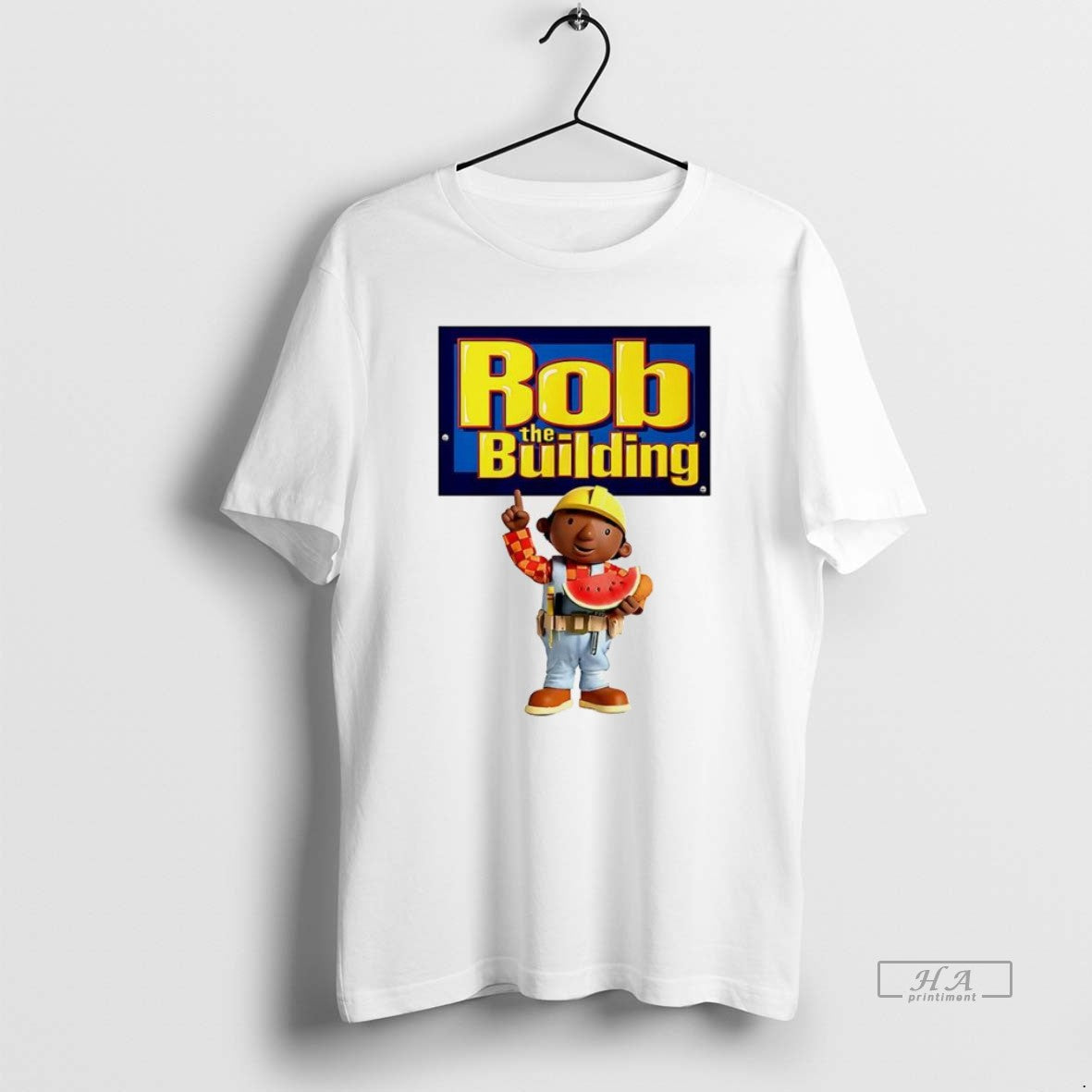 Official Trendy Rob The Building Cartoon